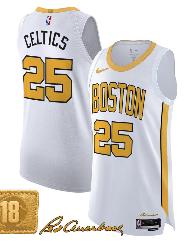 Boston Celtics 2025/26 City Edition Swingman Jersey - All Stitched