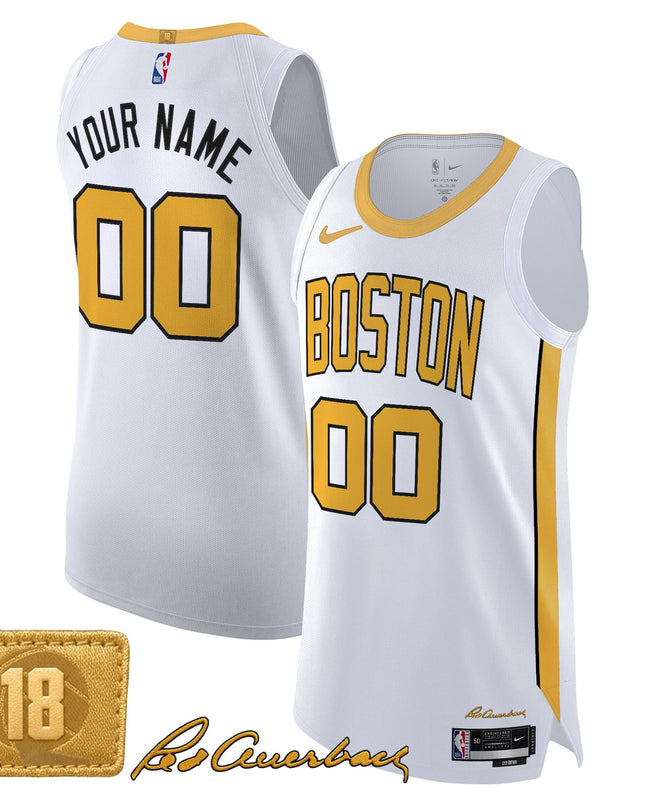 Boston Celtics 2025/26 City Edition Swingman Custom Jersey - All Stitched