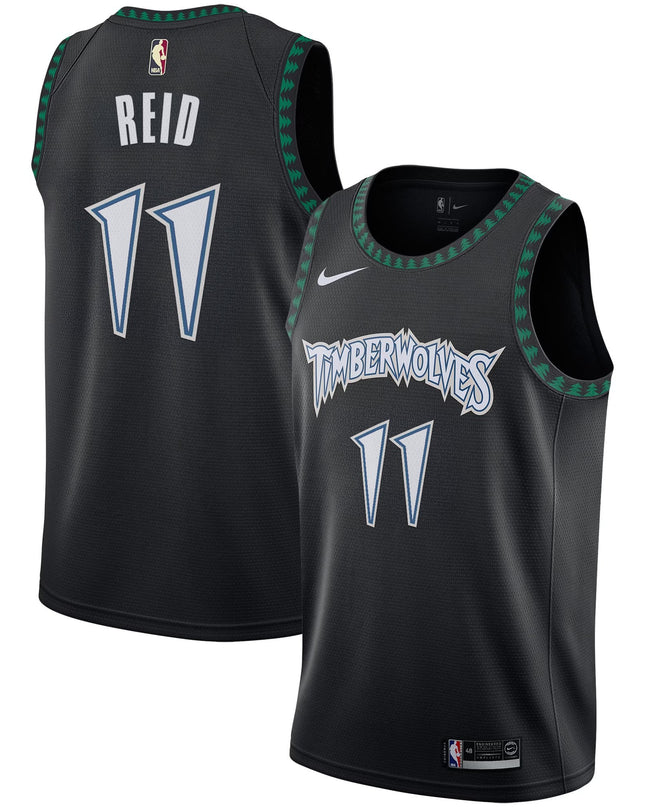 Minnesota Timberwolves 2025/26 "Black Trees" Swingman Jersey - All Stitched