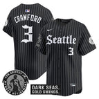 Black Pinstripe / J.P. Crawford / S