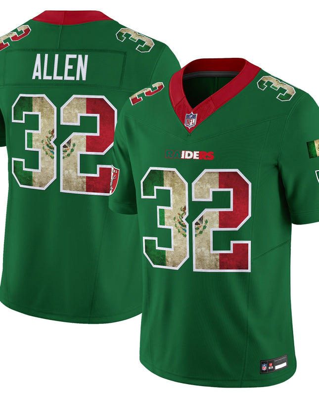Men's Las Vegas Raiders Mexico Vapor Limited Jersey - All Stitched