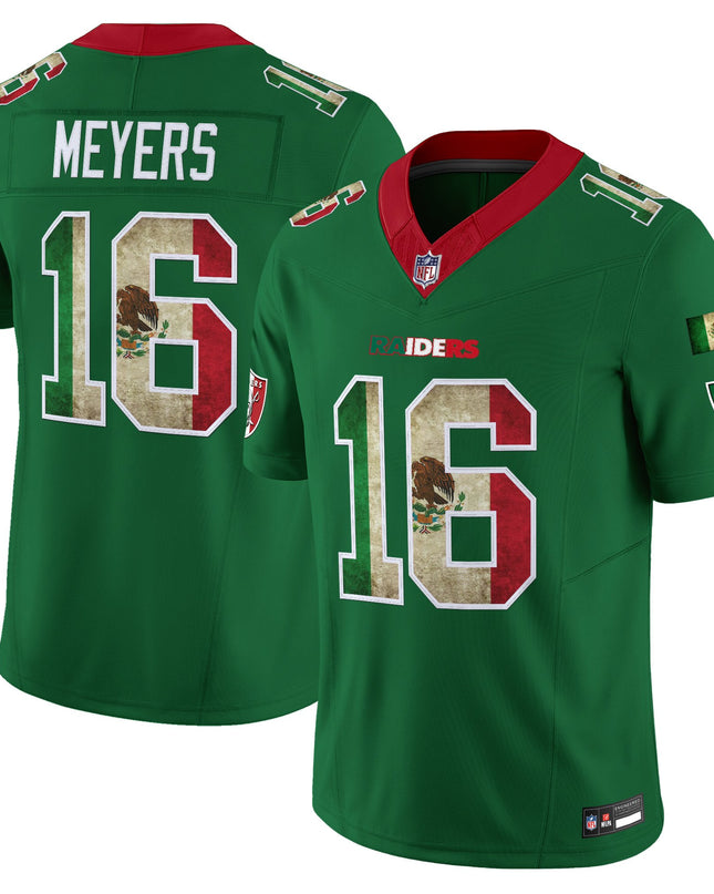 Men's Las Vegas Raiders Mexico Vapor Limited Jersey - All Stitched