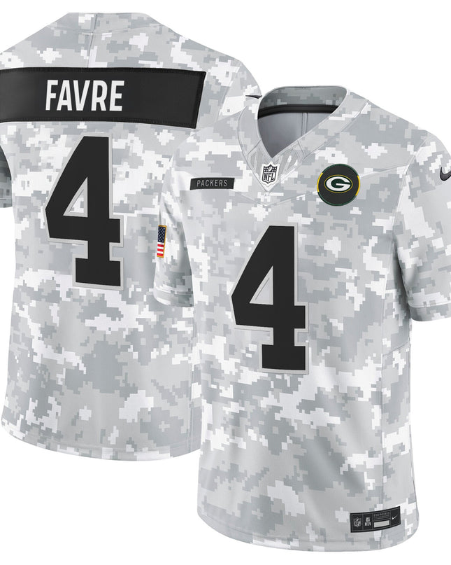 Men's Green Bay Packers 2025 Salute to Service Vapor Limited Jersey - All Stitched