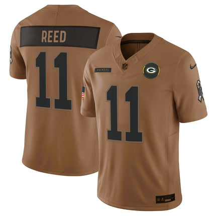 Men's Green Bay Packers 2025 Salute to Service Vapor Limited Jersey - All Stitched
