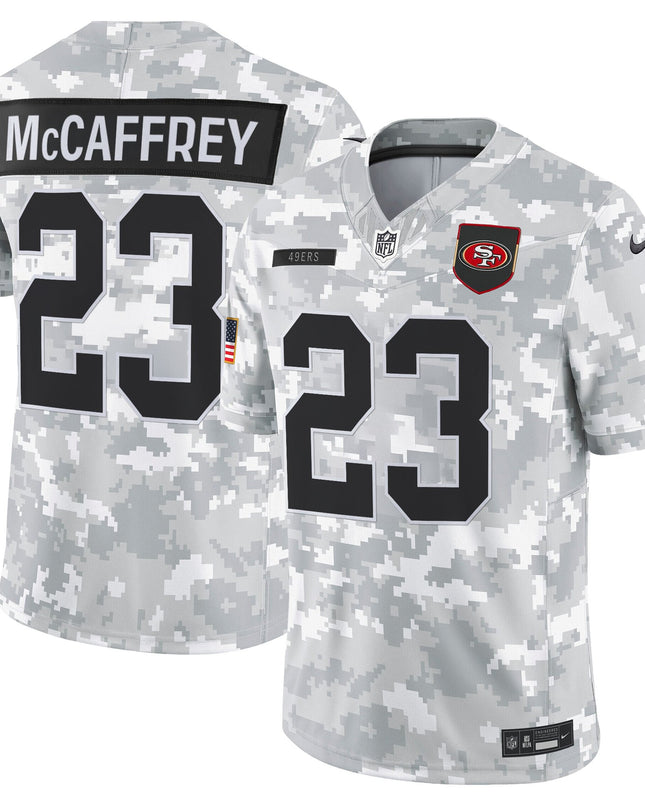 Men's San Francisco 49ers 2025 Salute to Service Vapor Limited Jersey - All Stitched