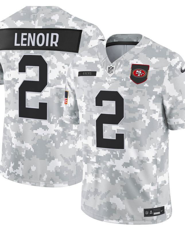 Men's San Francisco 49ers 2025 Salute to Service Vapor Limited Jersey - All Stitched