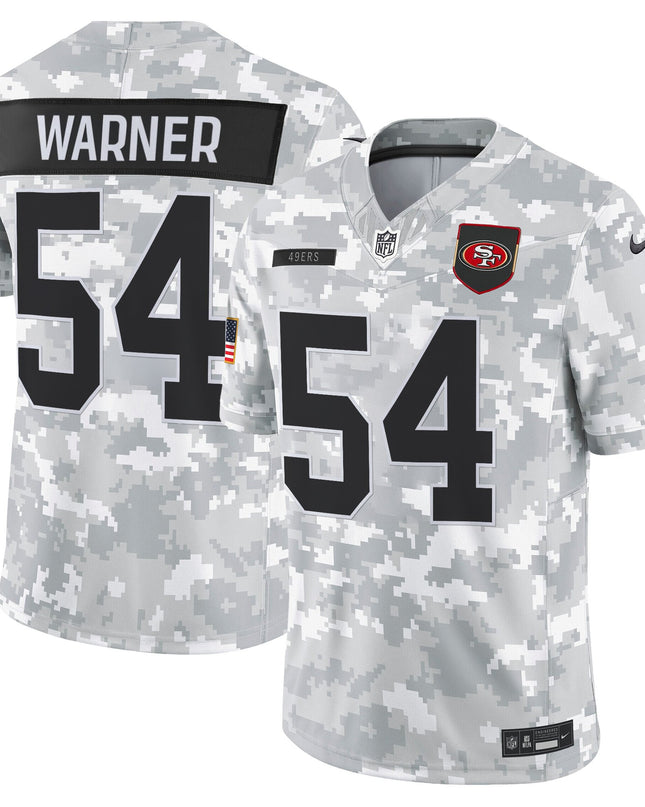 Men's San Francisco 49ers 2025 Salute to Service Vapor Limited Jersey - All Stitched