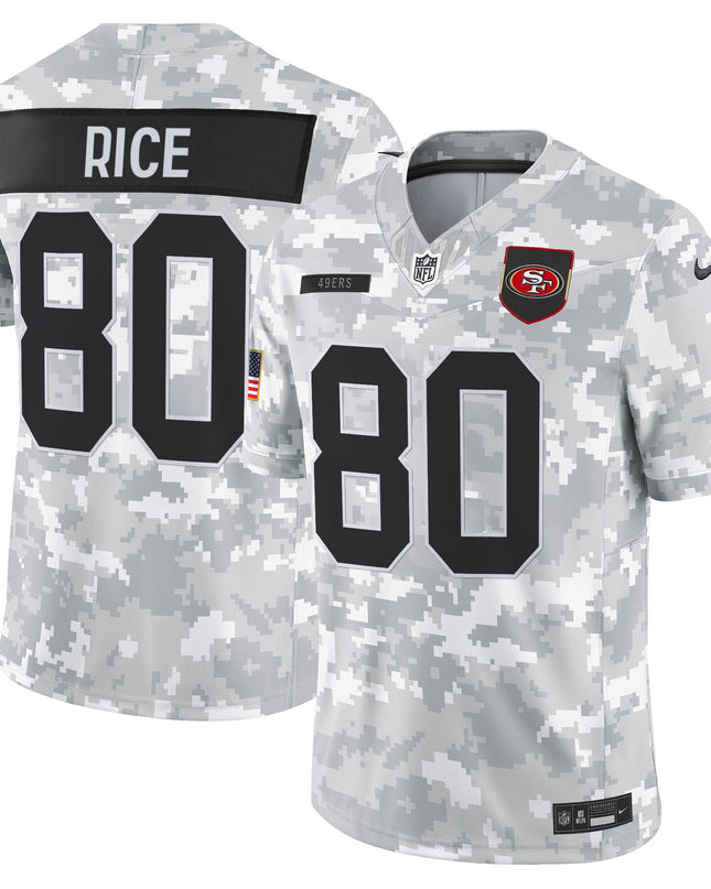 Men's San Francisco 49ers 2025 Salute to Service Vapor Limited Jersey - All Stitched