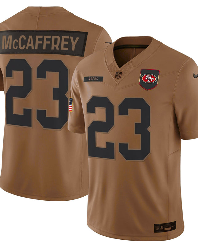 Men's San Francisco 49ers 2025 Salute to Service Vapor Limited Jersey - All Stitched