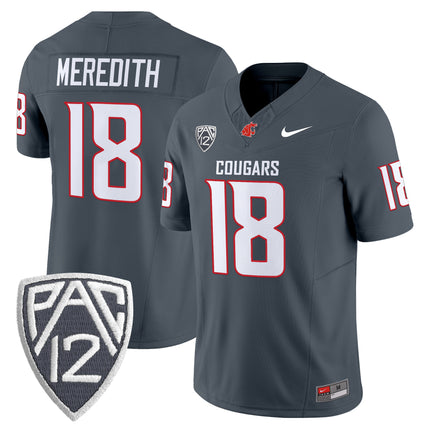 Men's Washington State Cougars 2025 Vapor Limited Jersey V2 - All Stitched