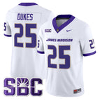White / #25 Dukes / S