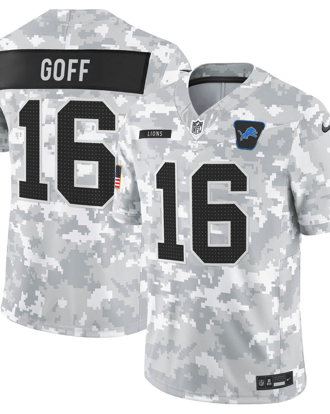 Men's Detroit Lions 2025 Salute to Service Vapor Limited Jersey - All Stitched