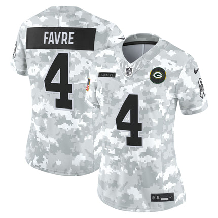 Women's Green Bay Packers 2025 Salute to Service Vapor Limited Jersey - All Stitched