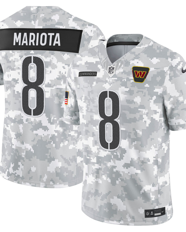 Men's Washington Commanders 2025 Salute to Service Vapor Limited Jersey - All Stitched