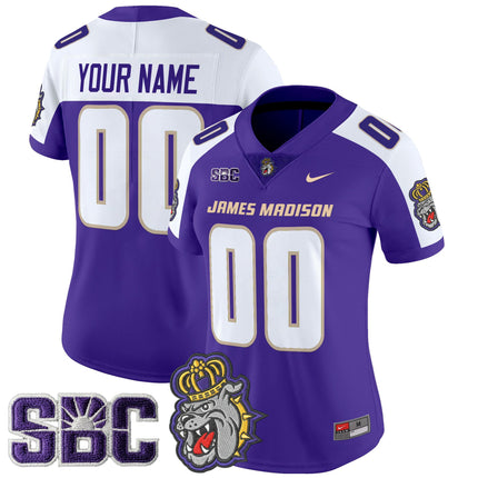 James Madison Dukes 2025 Vapor Limited Custom Jersey - All Stitched