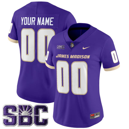 James Madison Dukes 2025 Vapor Limited Custom Jersey - All Stitched