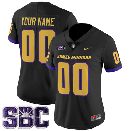 James Madison Dukes 2025 Vapor Limited Custom Jersey - All Stitched