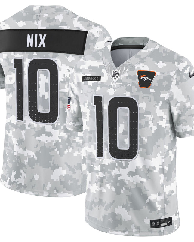 Men's Denver Broncos 2025 Salute to Service Vapor Limited Jersey - All Stitched