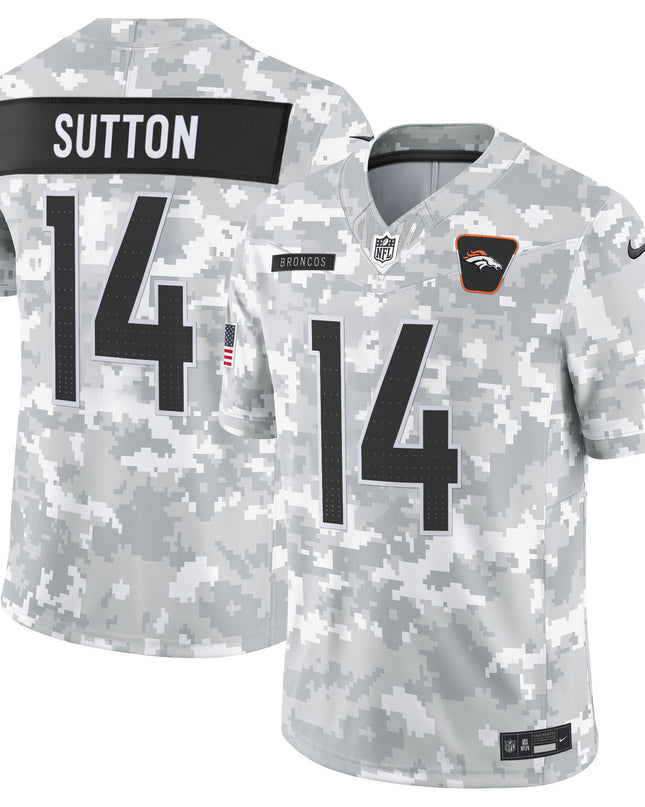 Men's Denver Broncos 2025 Salute to Service Vapor Limited Jersey - All Stitched