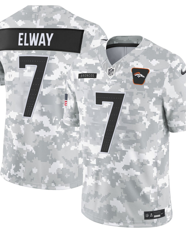 Men's Denver Broncos 2025 Salute to Service Vapor Limited Jersey - All Stitched