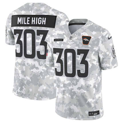 Men's Denver Broncos 2025 Salute to Service Vapor Limited Jersey - All Stitched