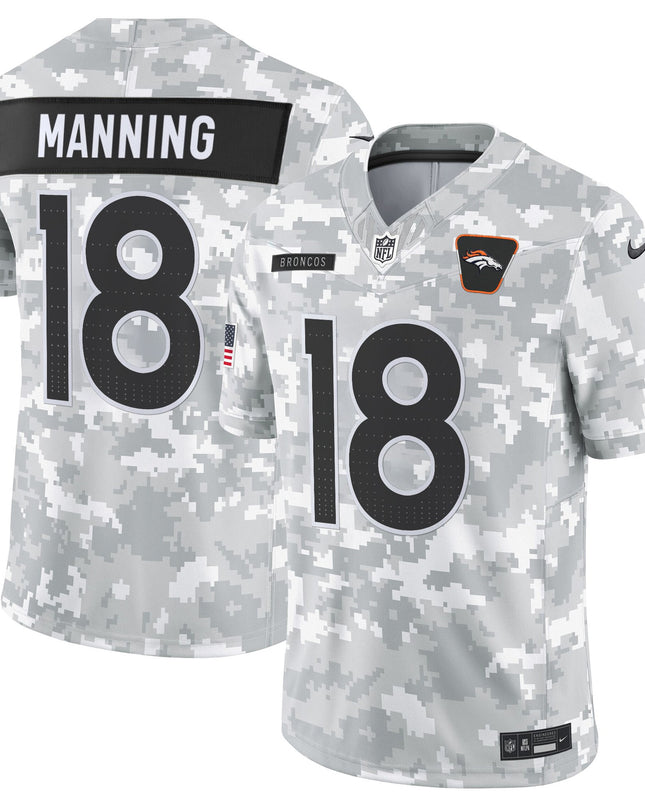 Men's Denver Broncos 2025 Salute to Service Vapor Limited Jersey - All Stitched