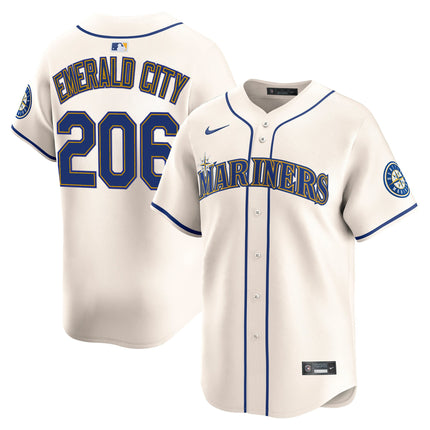 Men's Seattle Mariners 2025 Vapor Premier Limited Jersey V2 - All Stitched