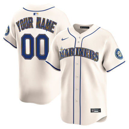 Seattle Mariners 2025 Vapor Premier Limited Custom Jersey V2 - All Stitched