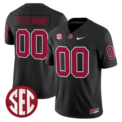 Alabama Crimson Tide Vapor Custom Jersey - All Stitched