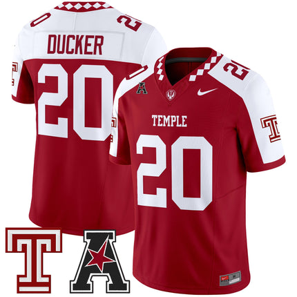 Men's Temple Owls 2025 Vapor Limited Jersey - All Stitched