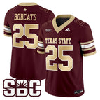 Maroon / #25 Bobcats / S