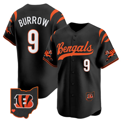 Men's Cincinnati Bengals 2025 Vapor Limited Baseball Jersey V2 - All Stitched