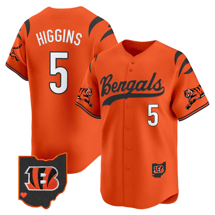 Men's Cincinnati Bengals 2025 Vapor Limited Baseball Jersey V2 - All Stitched