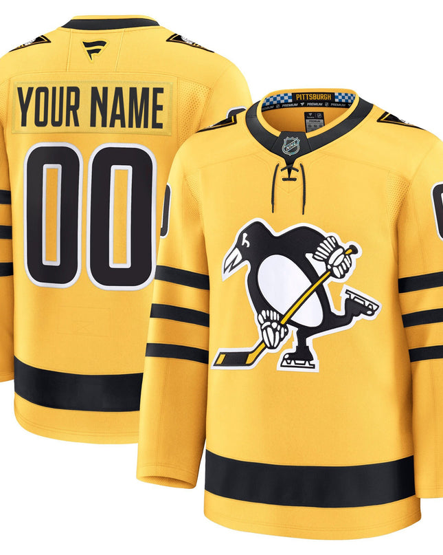 Pittsburgh Penguins 2025/26 Premium Custom Jersey - All Stitched