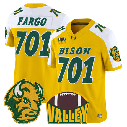 Men's North Dakota State Bison 2025 Vapor Limited Jersey - All Stitched
