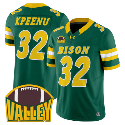Men's North Dakota State Bison 2025 Vapor Limited Jersey - All Stitched