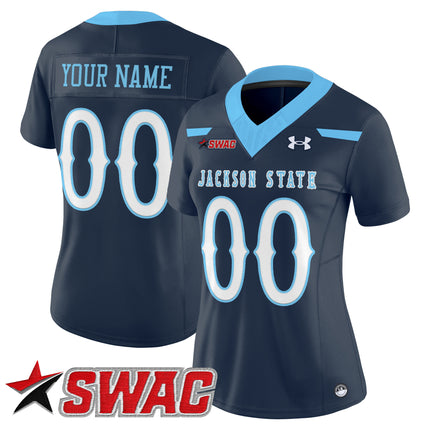 Jackson State Tigers 2025 Vapor Limited Custom Jersey V2 - All Stitched