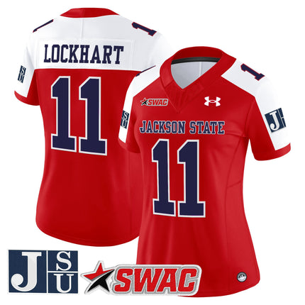 Women's Jackson State Tigers 2025 Vapor Limited Jersey - All Stitched