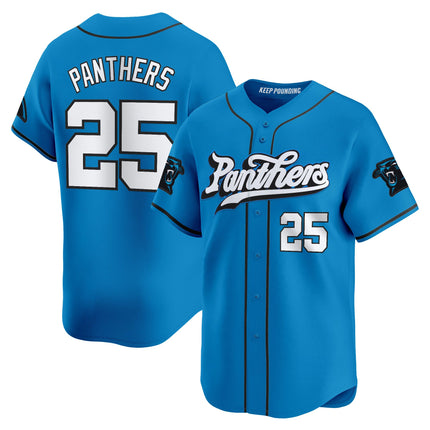 Men's Carolina Panthers 2025 Vapor Limited Baseball Jersey - All Stitched