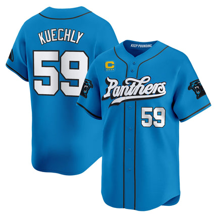 Men's Carolina Panthers 2025 Vapor Limited Baseball Jersey - All Stitched