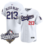 White / Bleed Blue 213 / S