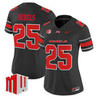 Black / #25 Rebels / S