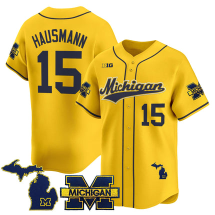 Men's Michigan Wolverines 2025 Vapor Baseball Jersey - All Stitched