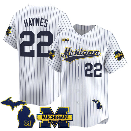 Men's Michigan Wolverines 2025 Vapor Baseball Jersey - All Stitched
