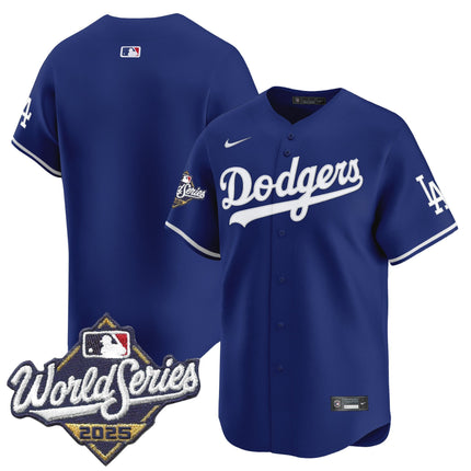 Men's Dodgers 2025 World Series Vapor Premier Limited Jersey - All Stitched