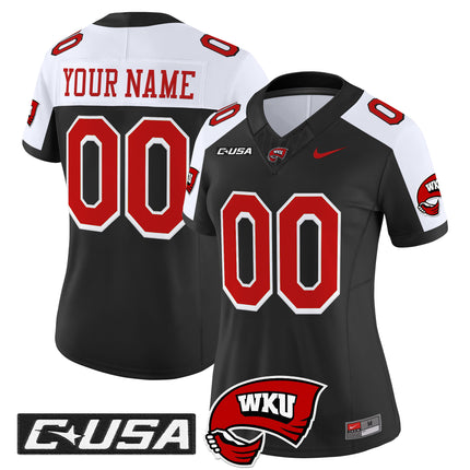 Western Kentucky Hilltoppers 2025 Vapor Limited Custom Jersey - All Stitched