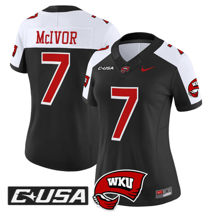 Women's Western Kentucky Hilltoppers 2025 Vapor Limited Jersey - All Stitched