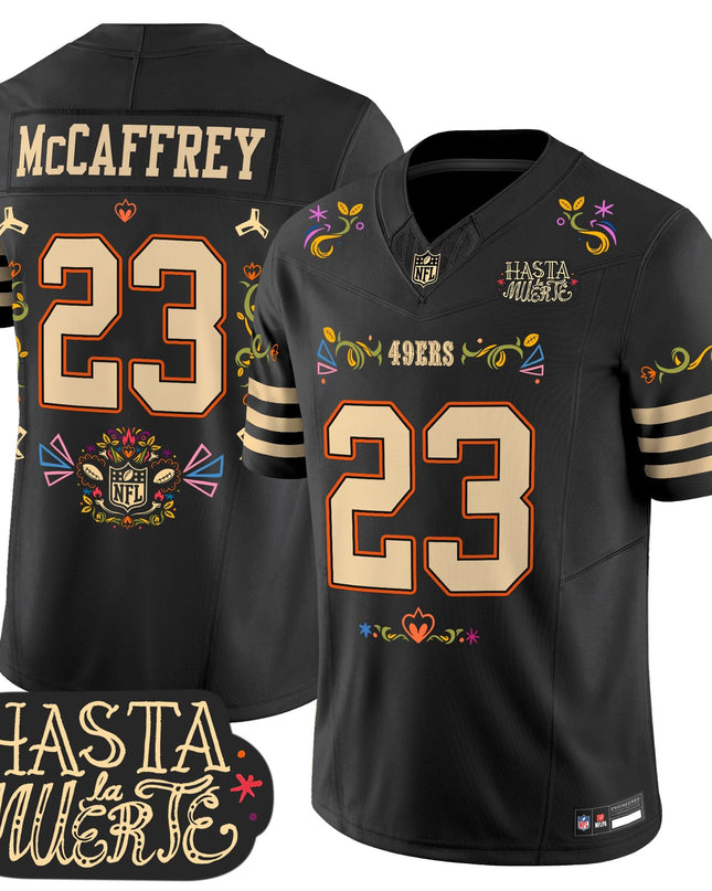 San Francisco 49ers Mexico 'Hasta la Muerte Edition' Vapor Limited Jersey - All Printed