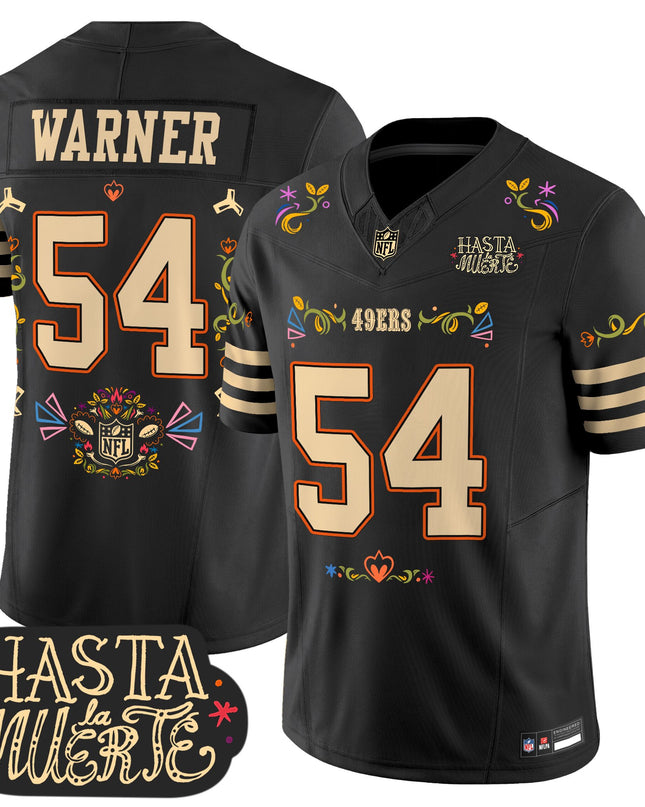 San Francisco 49ers Mexico 'Hasta la Muerte Edition' Vapor Limited Jersey - All Printed