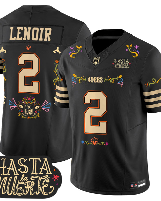 San Francisco 49ers Mexico 'Hasta la Muerte Edition' Vapor Limited Jersey - All Printed